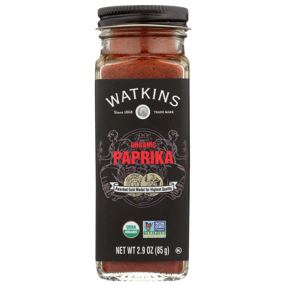 Watkins Seasoning Paprika Organic - 3 Ounce, Case of 3