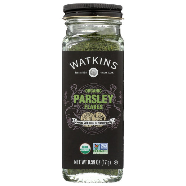 Watkins 21613, Watkins Gourmet Organicanic Spice Jar, Parsley Flakes Watkins Gourmet Organicanic Spice Jar, Parsley Flakes 0.59 Ounce,  Case of 3