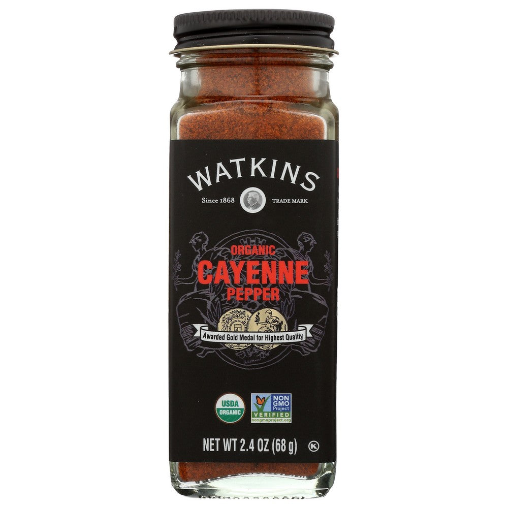 Watkins Cayenne Pepper Organic - 2 Ounce, Case of 3