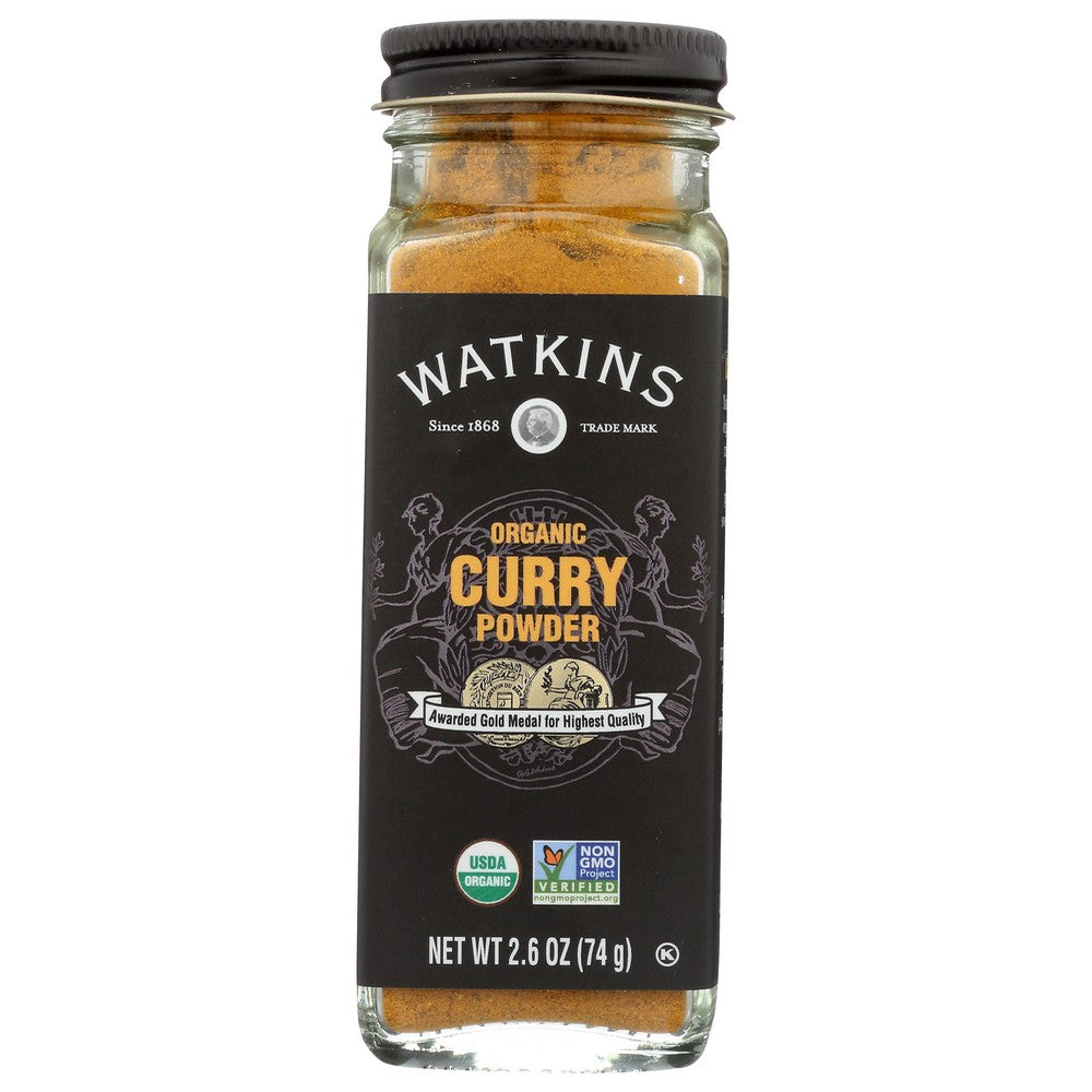 Watkins Powder Curry Organic - 3 Ounce, Case of 3