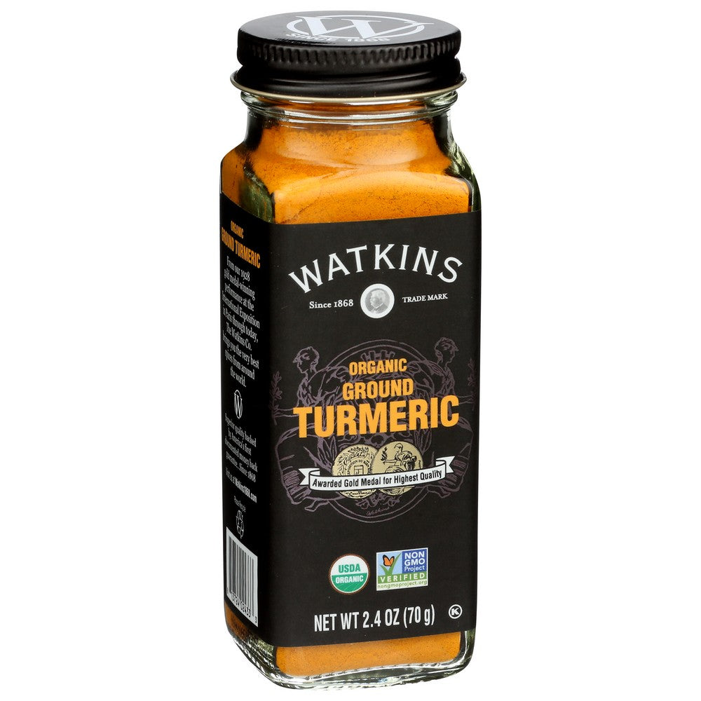 Watkins Tumeric Organic - 2 Ounce, Case of 3