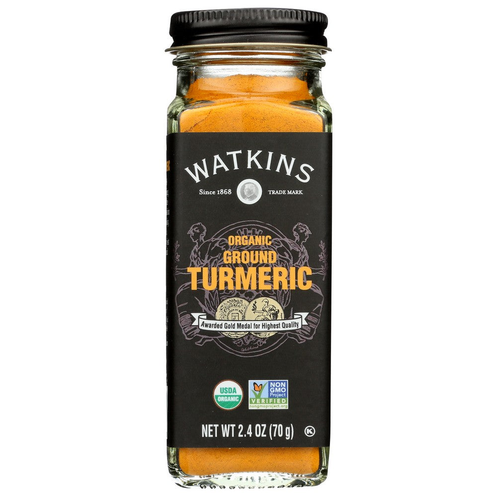 Watkins Tumeric Organic - 2 Ounce, Case of 3