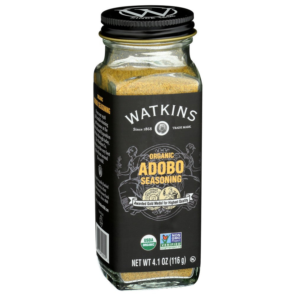 Watkins Seasoning Adobo Organic - 4 Ounce, Case of 3