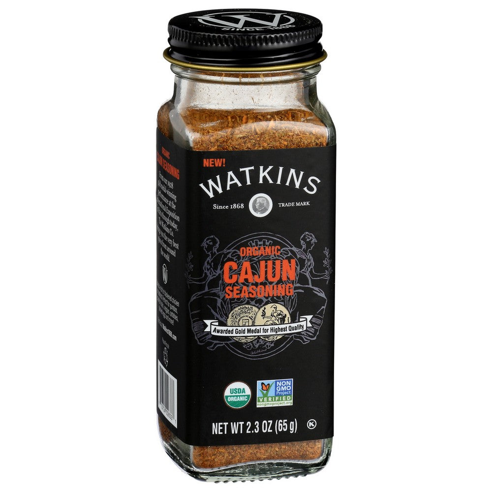 Watkins Spice Cajun Organic - 2 Ounce, Case of 3