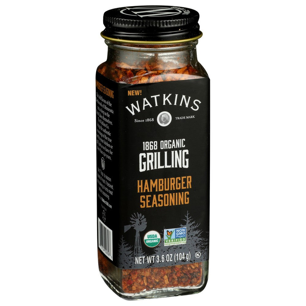 Watkins Seasoning Grilling Hamburger - 4 Ounce, Case of 3