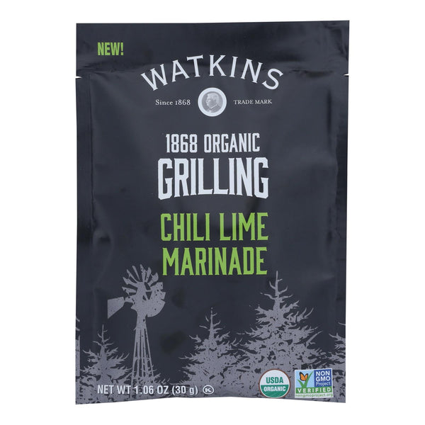 Watkins - Marinade Chili Lime - Case of 12-1.06 Ounce