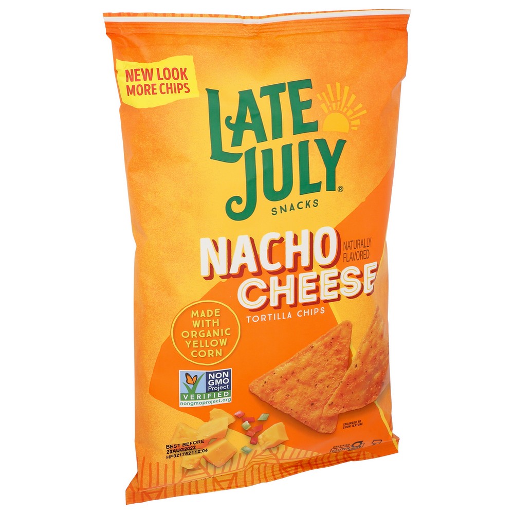 Late July Chip Nacho Cheese - 8 Ounce, Case of 12