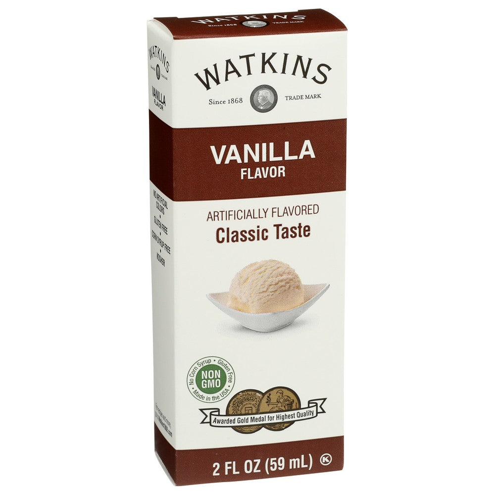 Watkins Vanilla Extract Imit - 2 Fluid Ounce, Case of 12