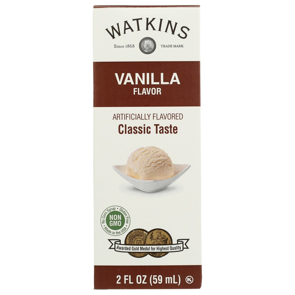 Watkins Vanilla Extract Imit - 2 Fluid Ounce, Case of 12