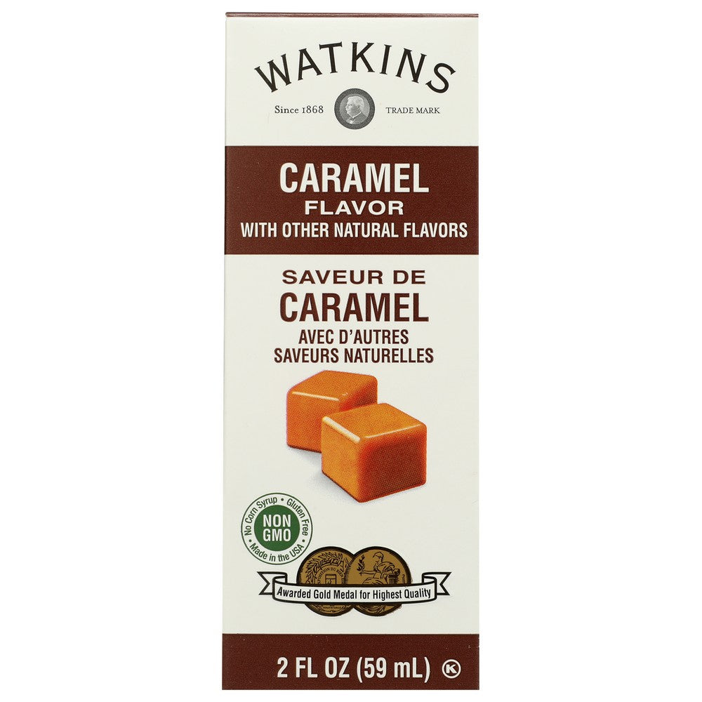 Watkins Caramel Extract Imit - 2 Fluid Ounce, Case of 6