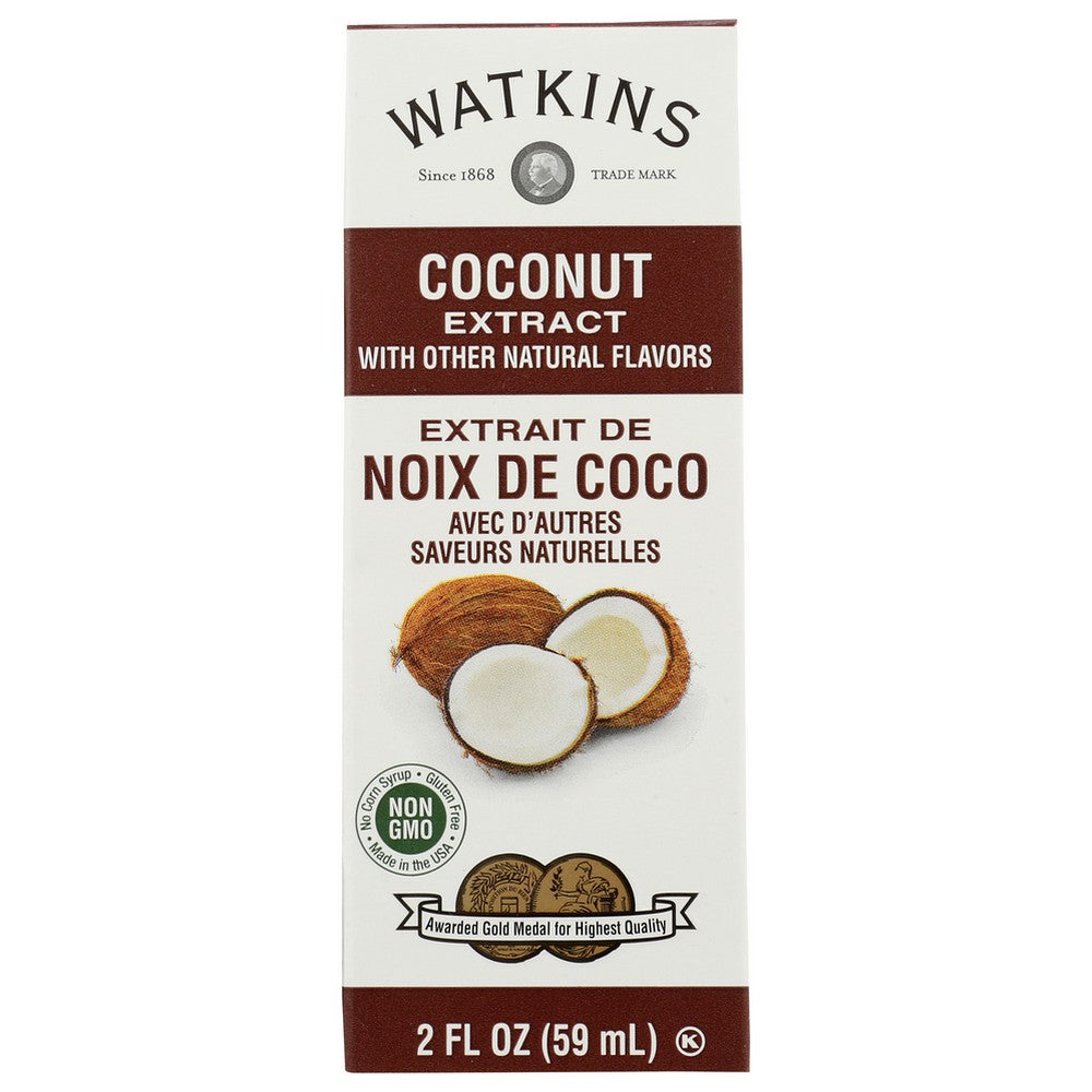 Watkins Coconut Extract - 2 Fluid Ounce, Case of 6