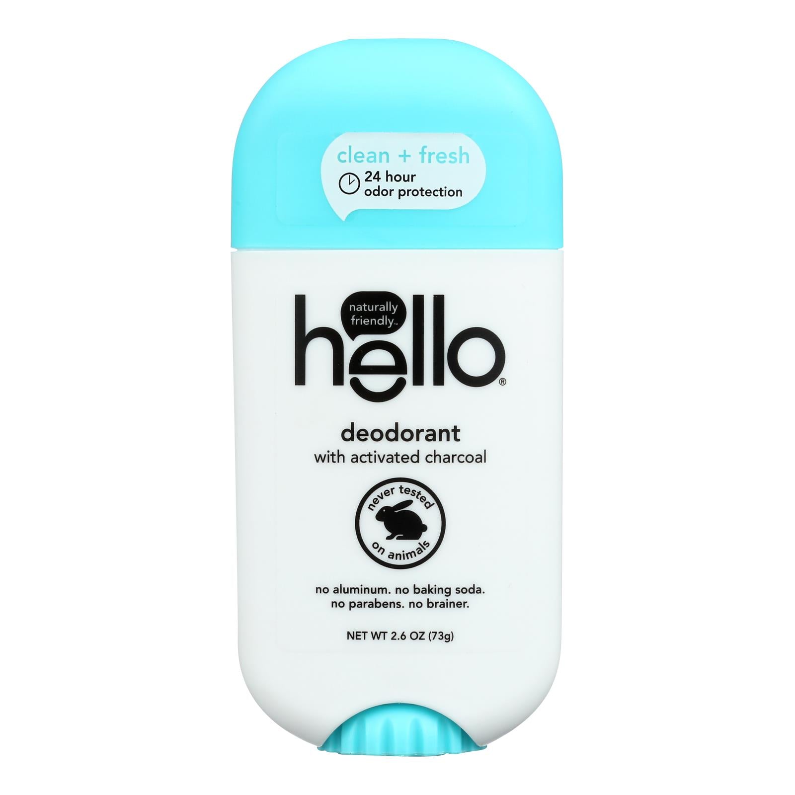 Hello Products Llc - Deodorant Actv Chrcl Cln Frsh - 1 Each-2.6 Ounce