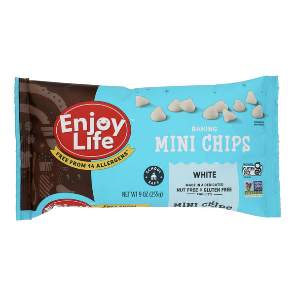 Enjoy Life - Mini Chips Wht Bkng Chocolate - Case of 12-9 Ounce