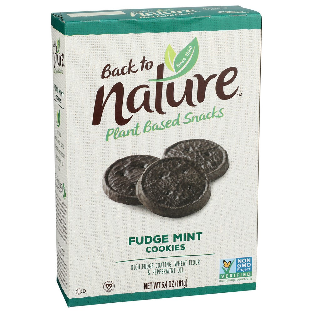 Back To Nature Cookie Fudge Mint - 6 Ounce, Case of 6