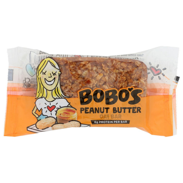 Bobo's® 109-D, Bobo’S Oat Bars, Peanut Butter 3 Oz. Bar,  Case of 12