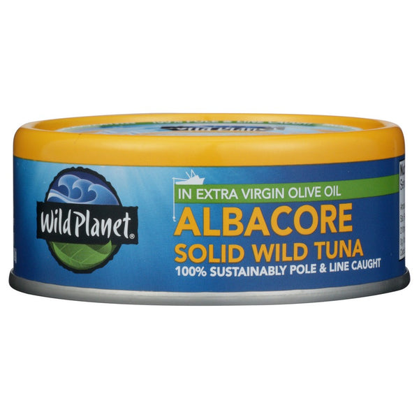 Wild Planet 57, Wild Planet Tuna Evoo, Wild Albacore, 5 Oz.,  Case of 12