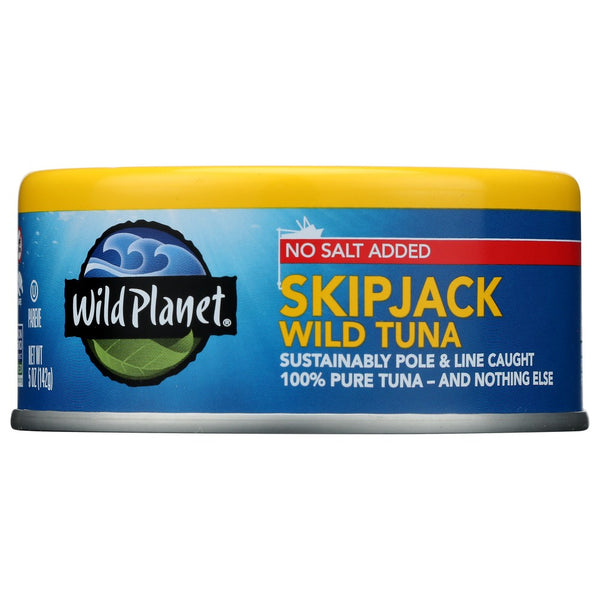 Wild Planet Tuna Wild Skpjck Lght Ns - 5 Ounce,  Case of 12