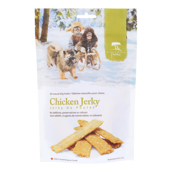 Caledon Farms - Dog Treat Chicken Jerky - Case of 6-8 Ounce