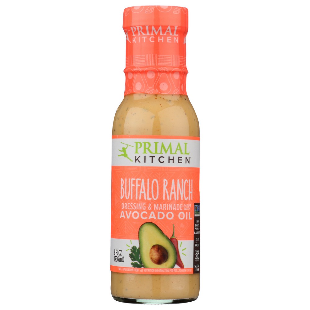 Primal Kitchen Dressing Bfflo Rnch W Ao - 8 Fluid Ounce, Case of 6