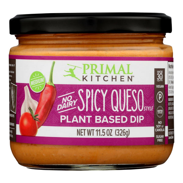 Primal Kitchen - Dip Plant Bsd Queso Spicy - Case of 6-11.5 Ounce