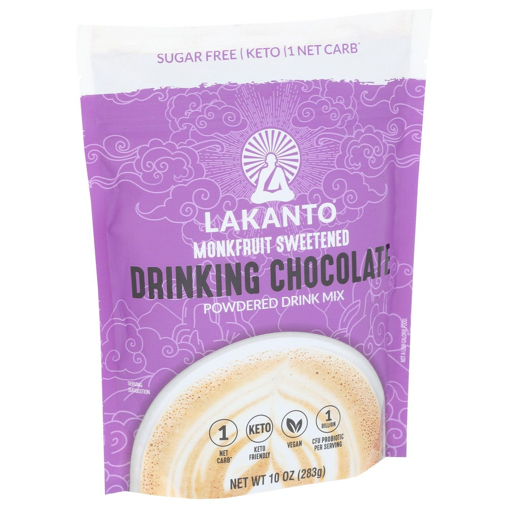 Lakanto Drinking Chocolate - 10 Ounce, Case of 8