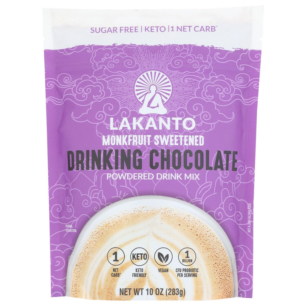 Lakanto Drinking Chocolate - 10 Ounce, Case of 8