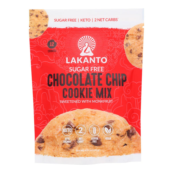Lakanto - Mix Cookie Chocolate Chip Sugar Free - Case of 8-6.77 Ounce