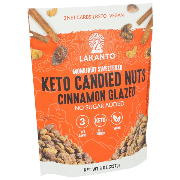 Lakanto Lfg-158,  Nuts Candied Cinnamonamon Glazed 8 Ounce,  Case of 12