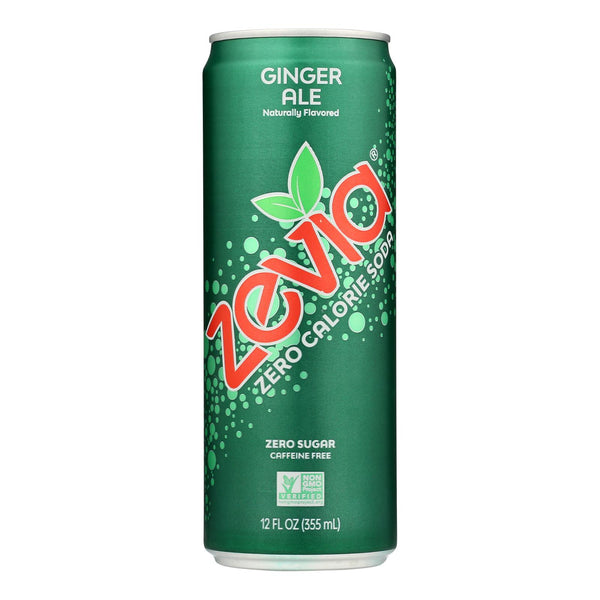 Zevia - Soda Ginger Ale - Case of 12-12 Fluid Ounce