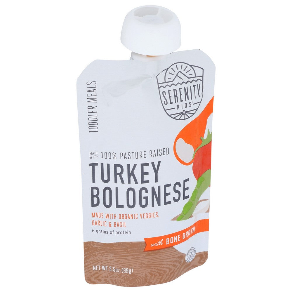 Serenity Kids Baby Food Turkey Bologns - 4 Ounce, Case of 6