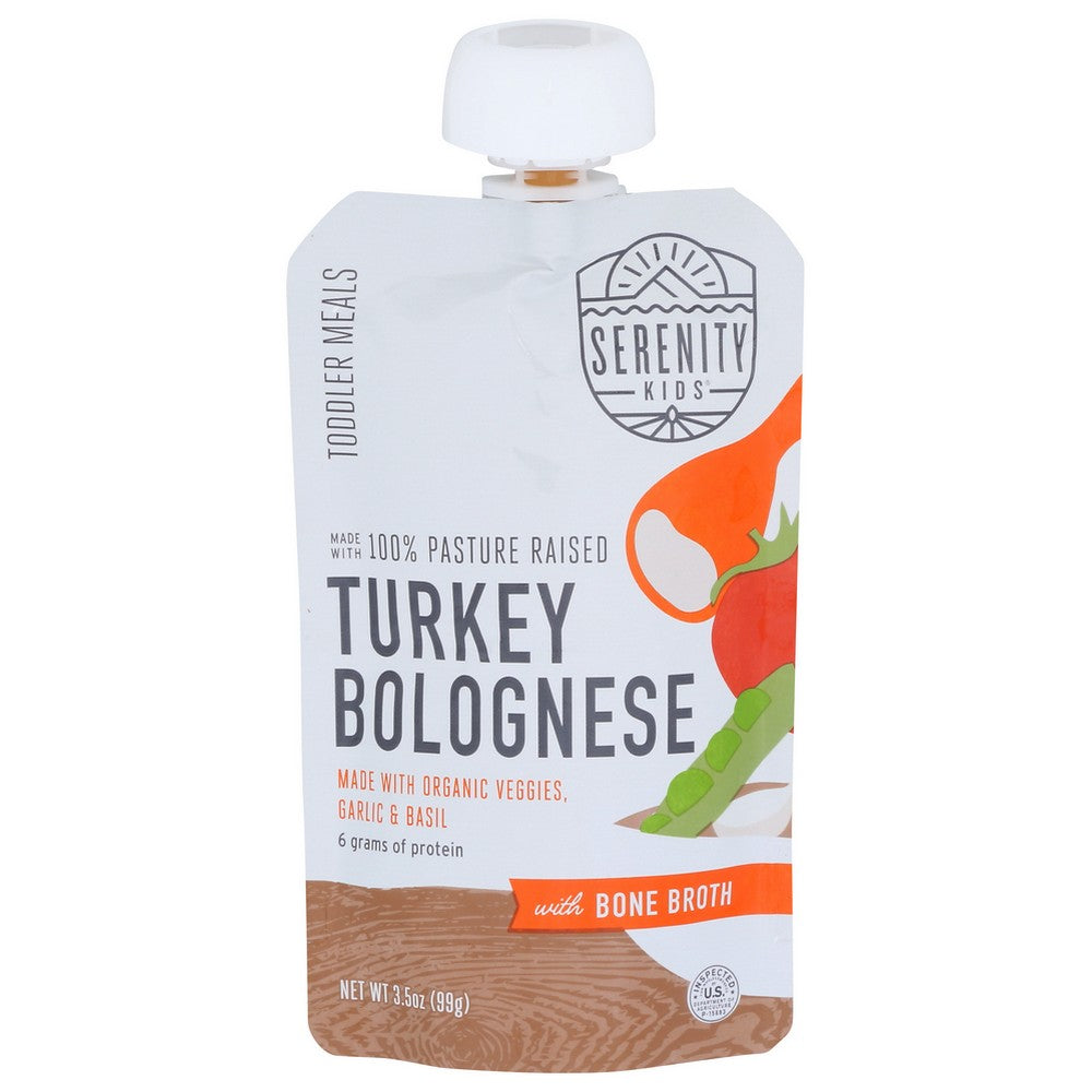Serenity Kids Baby Food Turkey Bologns - 4 Ounce, Case of 6