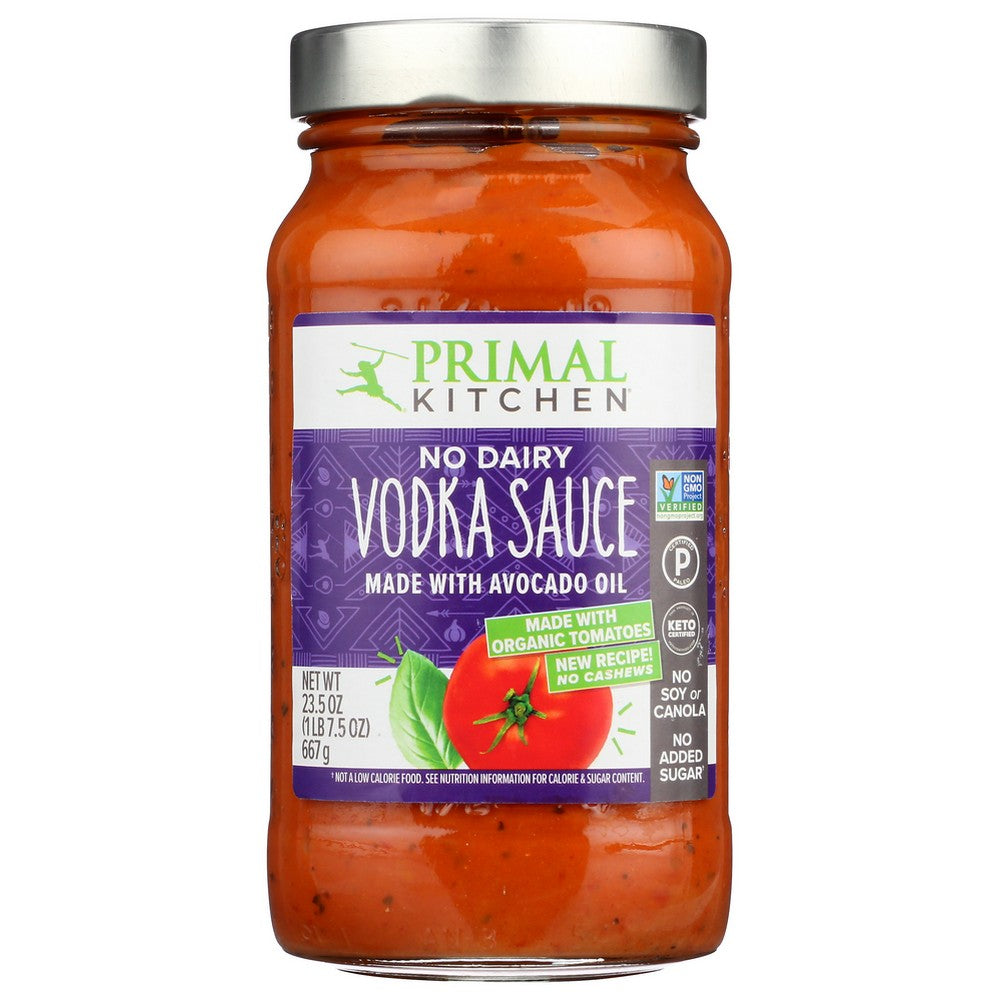 Primal Kitchen Sauce Vodka No Dairy - 24 Ounce, Case of 6