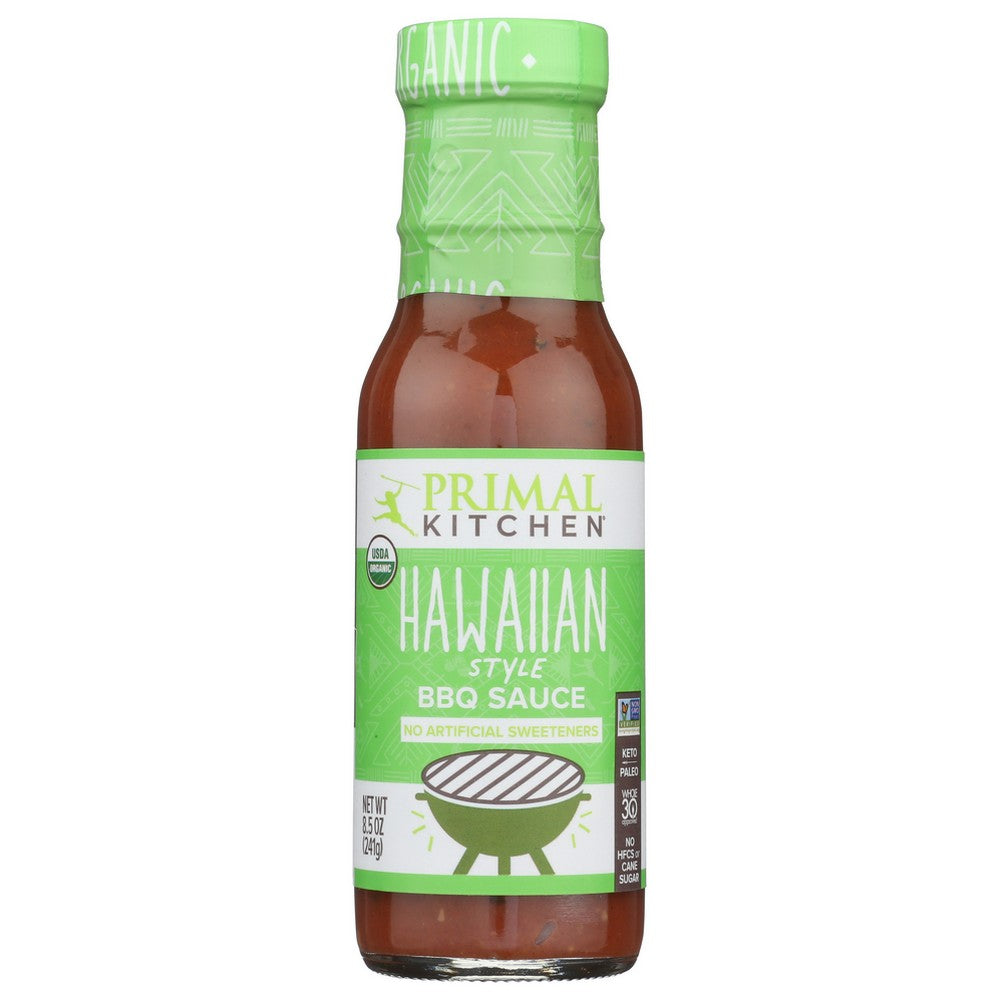 Primal Kitchen Sauce Hawaiian Bbq Unswt - 9 Ounce, Case of 6