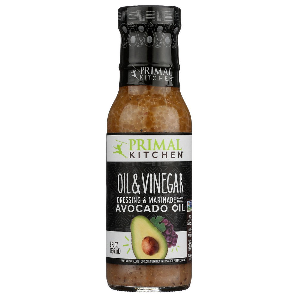 Primal Kitchen Dressing Oil & Vinegar - 8 Ounce, Case of 6