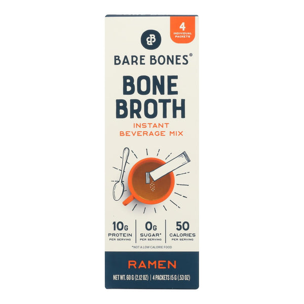 Bare Bones Broth - Bone Brth Ramen Instant Stks - Case of 8-2.21 Ounce