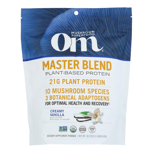 Om - Protein Powder Vanilla - 1 Each-18.27 Ounce