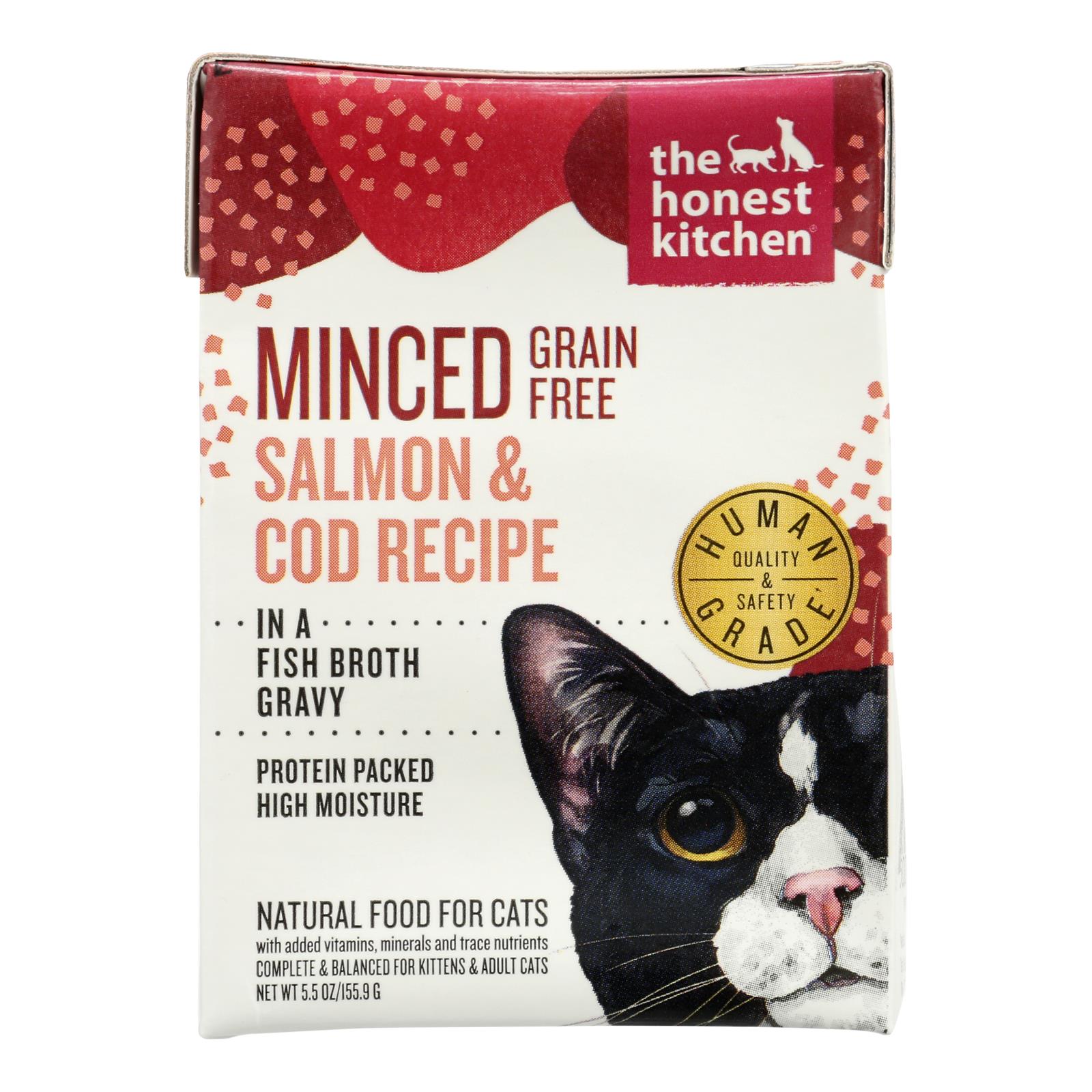 The Honest Kitchen - Cat Fd Salmon Cod Gravy - Case of 12-5.5 Ounce