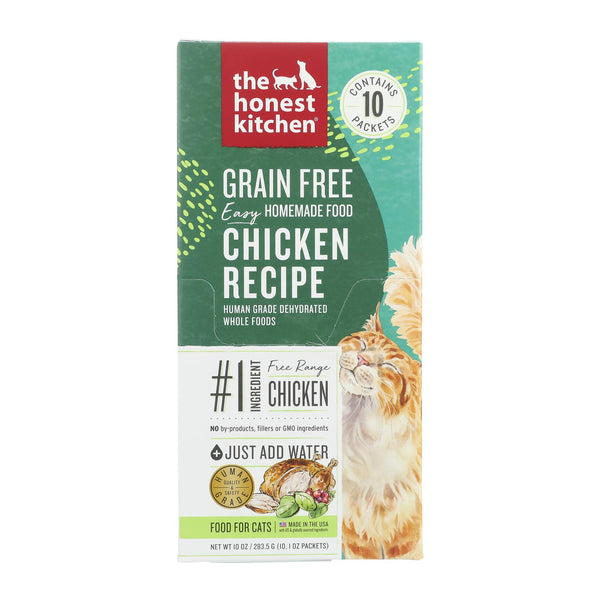 The Honest Kitchen - Cat Fd Green Fr Dehyd Chicken - Case of 6-10/1 Ounce
