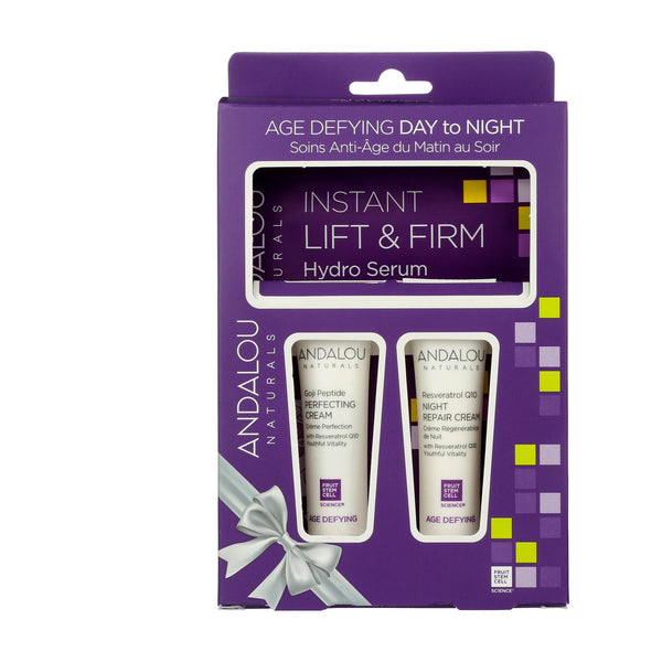 Andalou Naturals - Age Dfyng Day Ngt Gft Kit - 1 Each-Count