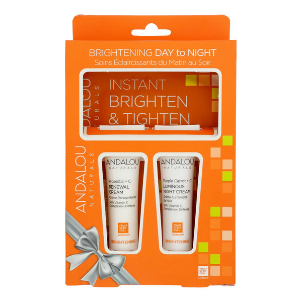Andalou Naturals - Brghtng Day Nght Gft Kit - 1 Each-Count