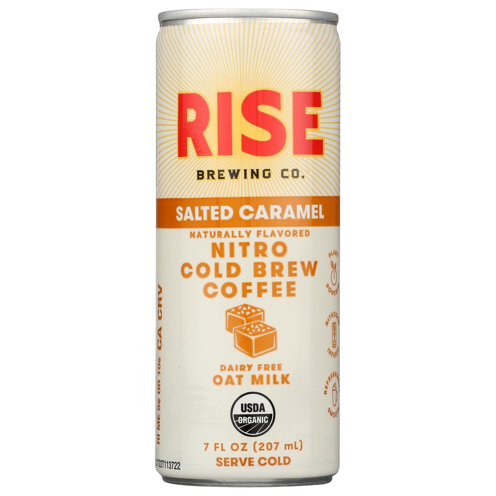 Rise Brewing Co Coffee Ncb Sltd Caramel - 7 Fluid Ounce, Case of 12
