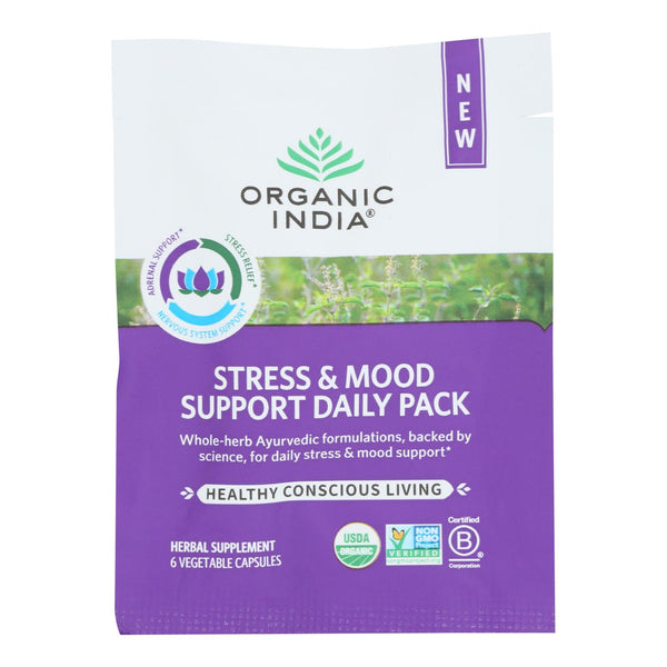 Organic India - Strs/mood Suport Dly - 1 Each-30 Count