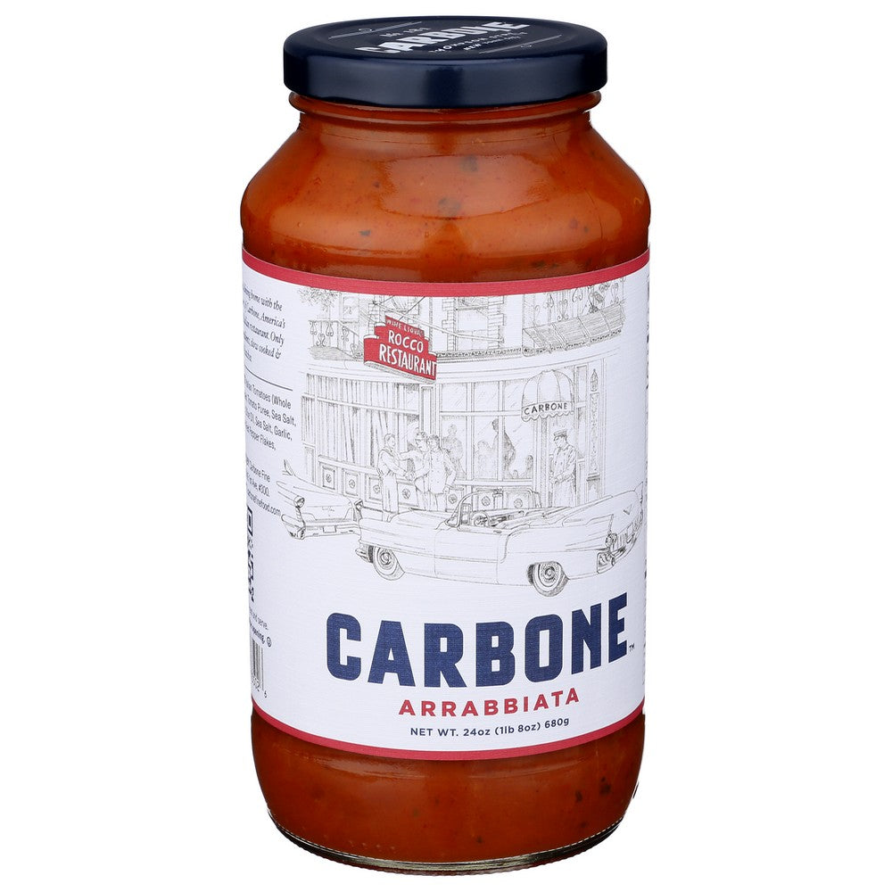 Carbone Sauce Arrabbiata - 24 Ounce, Case of 6