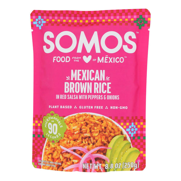 Somos - Rice Rth Mexican Brown - Case of 6-8.8 Ounce