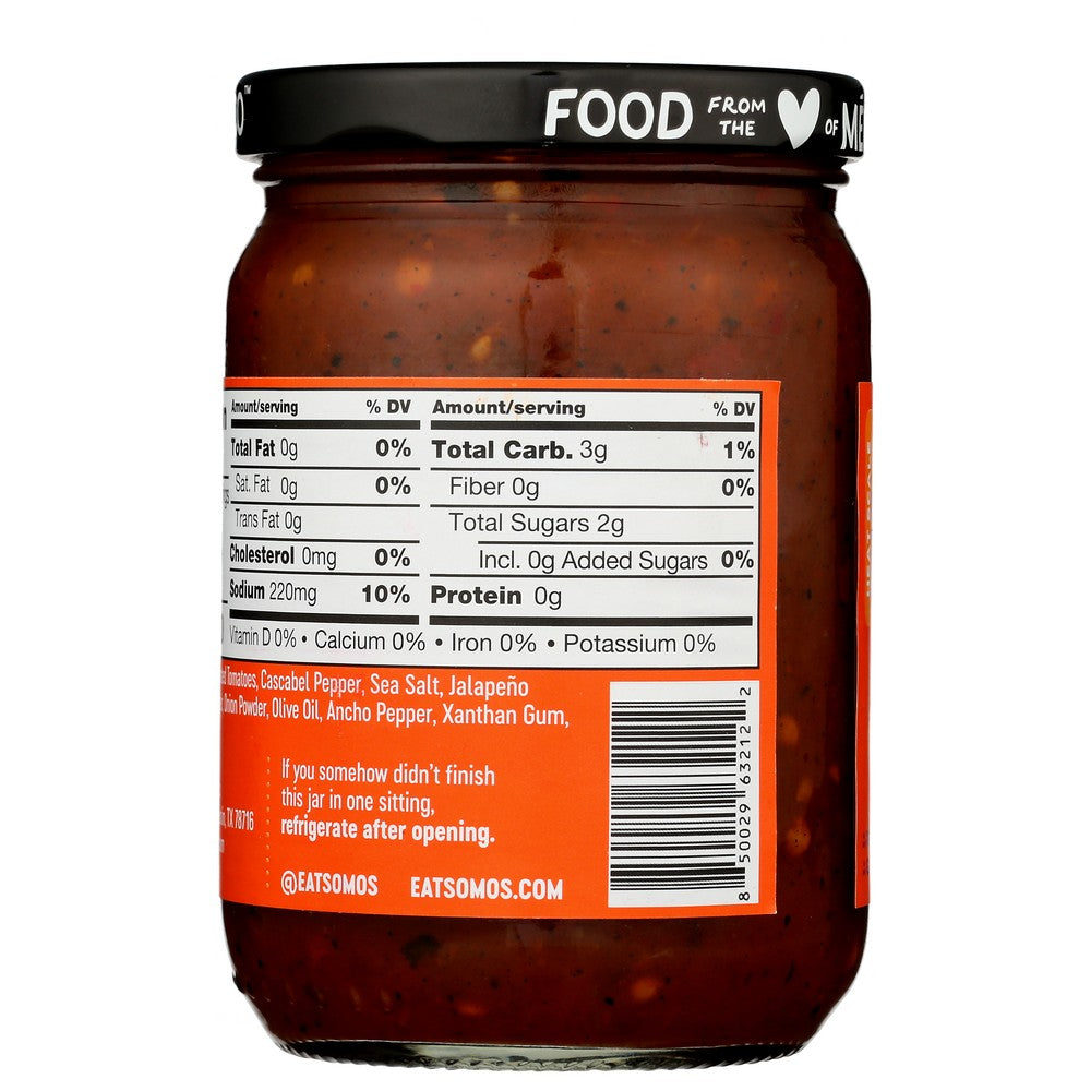 Somos Salsa Cuatro Chiles Med - 12 Ounce, Case of 6