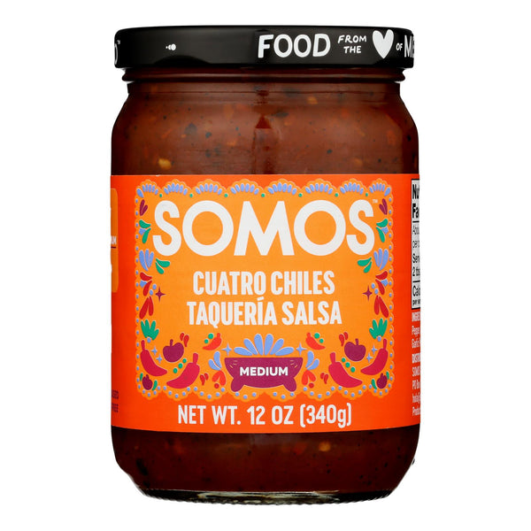 Somos - Salsa Cuatro Chiles - Case of 6-12 Ounce
