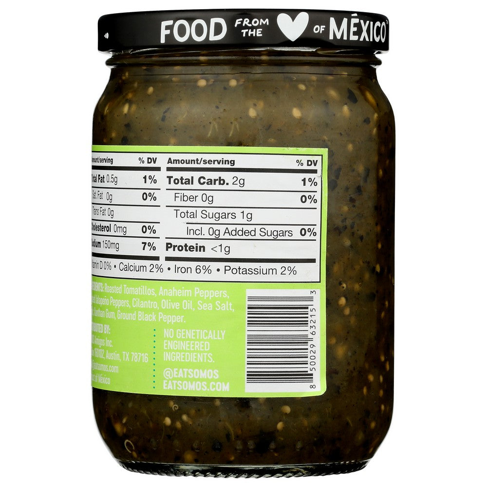 Somos Salsa Verde Mild - 12 Ounce, Case of 6