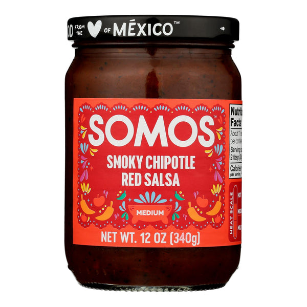 Somos - Salsa Smky Chptle Pepper - Case of 6-12 Ounce