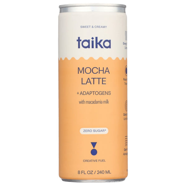 Taika Coffee Mocha Latte Rtd - 8 Fluid Ounce,  Case of 12