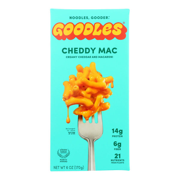 Goodles - Mac & Cheese Cheddy Mac - Case of 12-6 Ounce